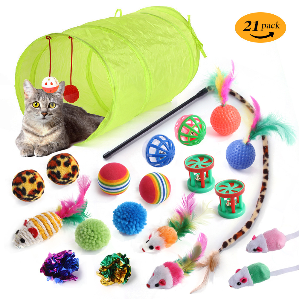 Catstages Green Magic Dynamite Stick Cat Toy, Red, One-Size 