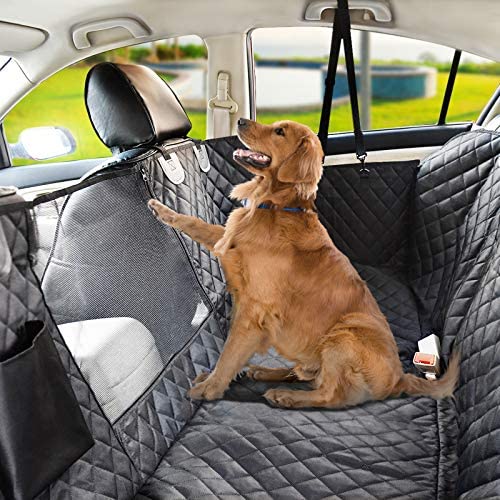 Gearking Dog Car Seat for Large Dog Under 100LBS,Dog Car Bed Pet Booster  Back Seat