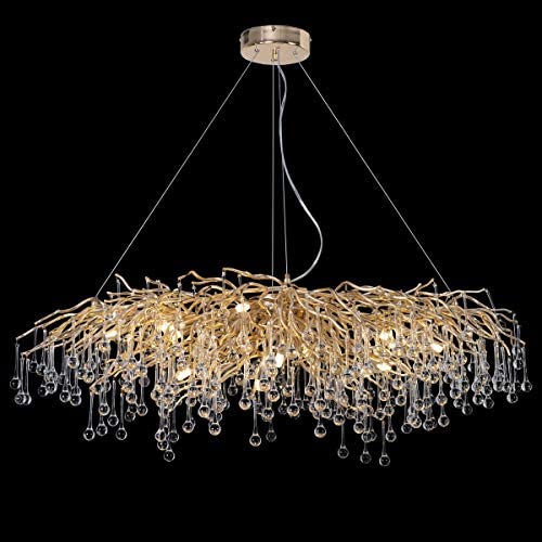 Antilisha chandelier modern crystal chandelier lighting pendant store dining room foyer chandeliers drop light