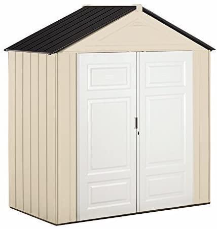 Rubbermaid 4-ft X 4-ft Resin Storage Shed (Floor Included), 49% OFF