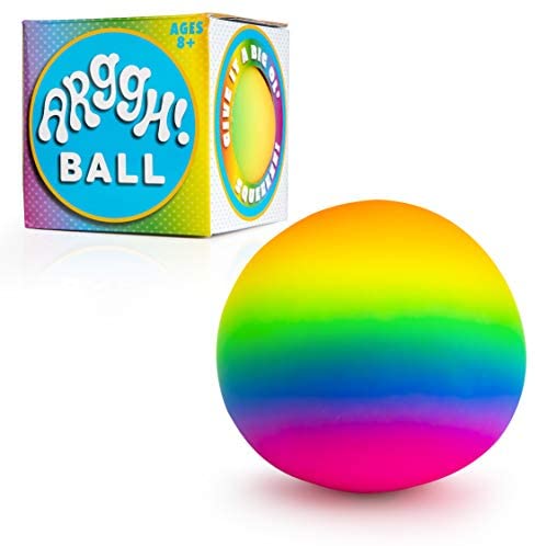 Power Your Fun Fidget Toy Rainbow squishy Stress Ball 