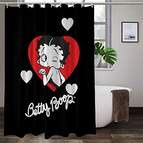 Original Betty Boop Shower Curtain 72, Betty Boop Shower Curtain
