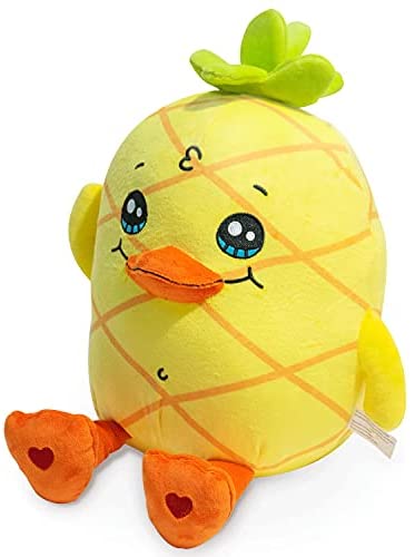 Creative Pineapple Duck plush Soft Georgie Plush Georgie Stuffed Animal 11.3'' 
