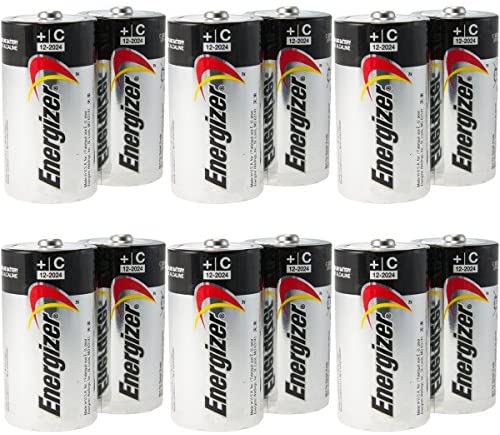 Wholesale 12 Energizer Max Size C Long Lasting Alkaline Batteries Pack   342122 