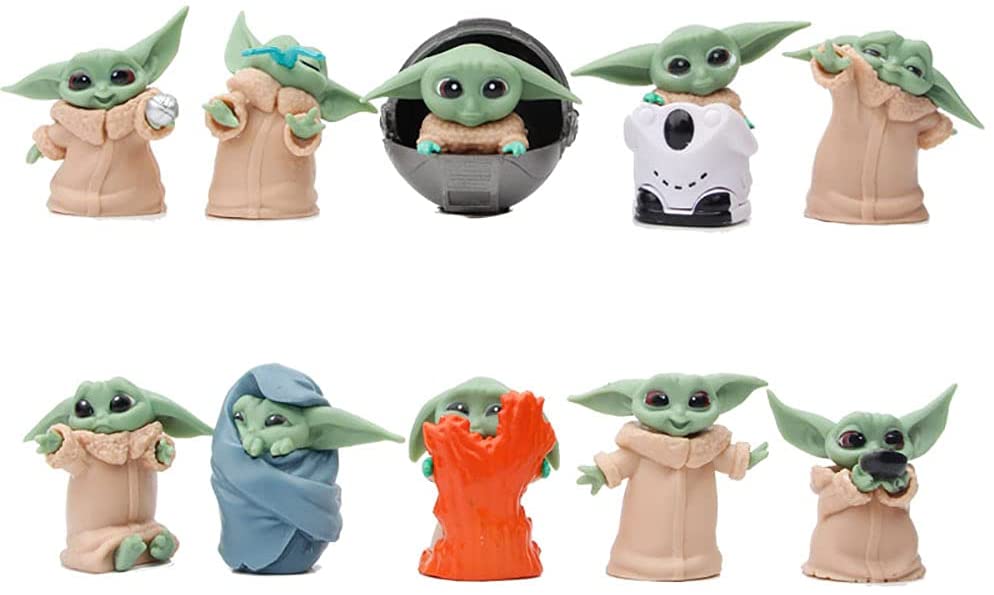 Wholesale 10 Pack Baby Yoda Gifts 2 5 Inch Baby Yoda Doll Baby Yoda Toys For Kids Baby Yoda Action Figure Child Yoda Toy Baby Yoda Figurine Bebe Yoda For Boys Supply Leader Wholesale Supply