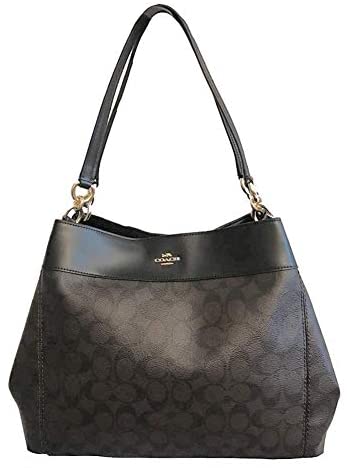 coach lexy shoulder bag brown