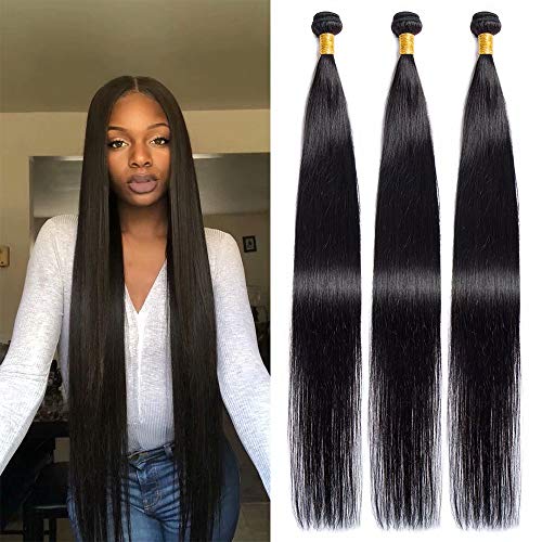 Wholesale Maxine Brazilian Hair 3 Bundles 10a Virgin Unprocessed Long Straight Human Hair 32 32 