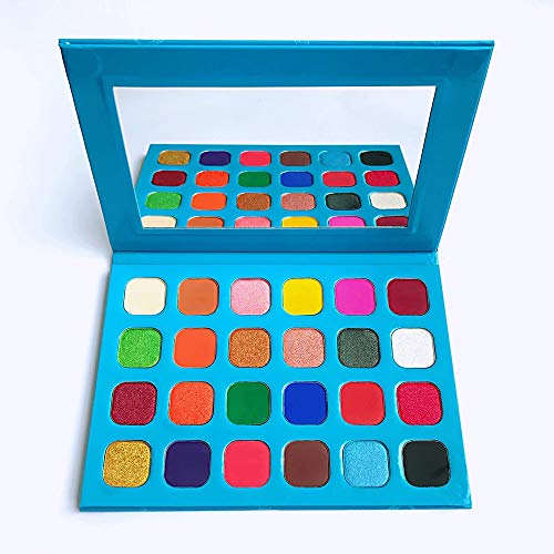 Wholesale Colorful Bright Eyeshadow Palette Professional 24 Color Eye ...