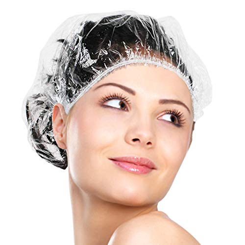 Wholesale Yebeauty Shower Caps Disposable, Clear Plastic Elastic Shower
