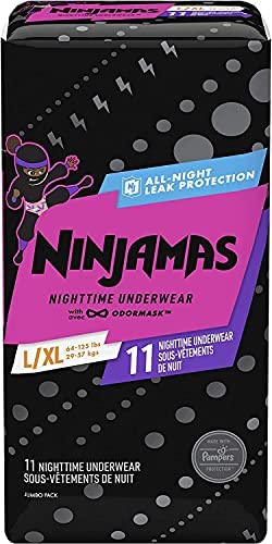 Wholesale Pampers Ninjamas, Disposable Underwear, Nighttime Underwear  Girls, 11 Count, Size L/XL (64-125 lbs): Health & Personal Care