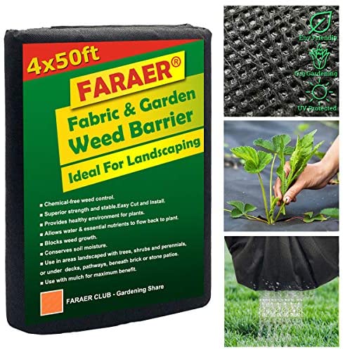 Wholesale Garden Weed Barrier Fabric, Large 4' x 50' Landscape Fabric ...