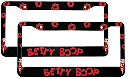 Betty boop license plate outlet frame