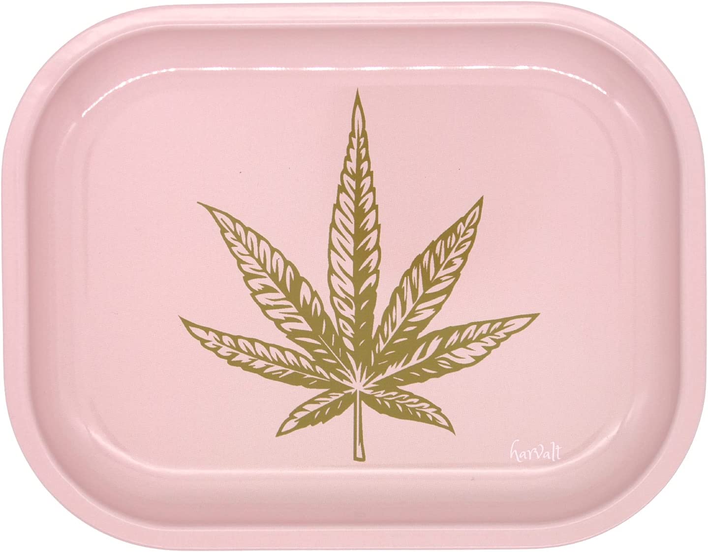  Impressed Trippy Drippy Rolling Tray for Women - Girly Purple  7 X 5 Small Mini Size Cute Cigarette Rolling Tray for Girls - Premium  Metal Custom Design Raw Tobacco Smoking Accessories