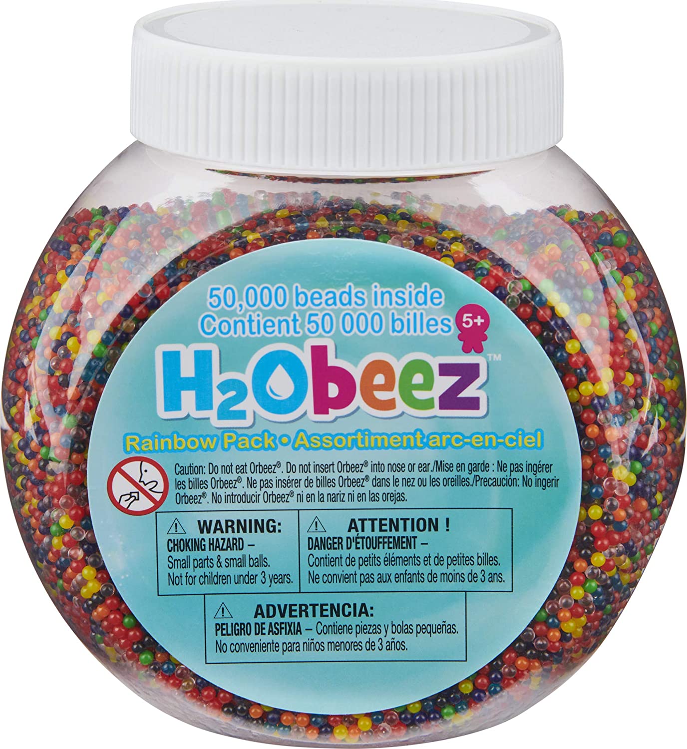 Wholesale Orbeez -H2Obeez Rainbow Pack–50,000 Orbeez Water Beads,  Non-Toxic, Safety-Tested Kids Sensory/Tactile Toy. Refill for all Orbeez  SPA items. Filler for Vases & Plant. Great for Wedding & Home Décor.