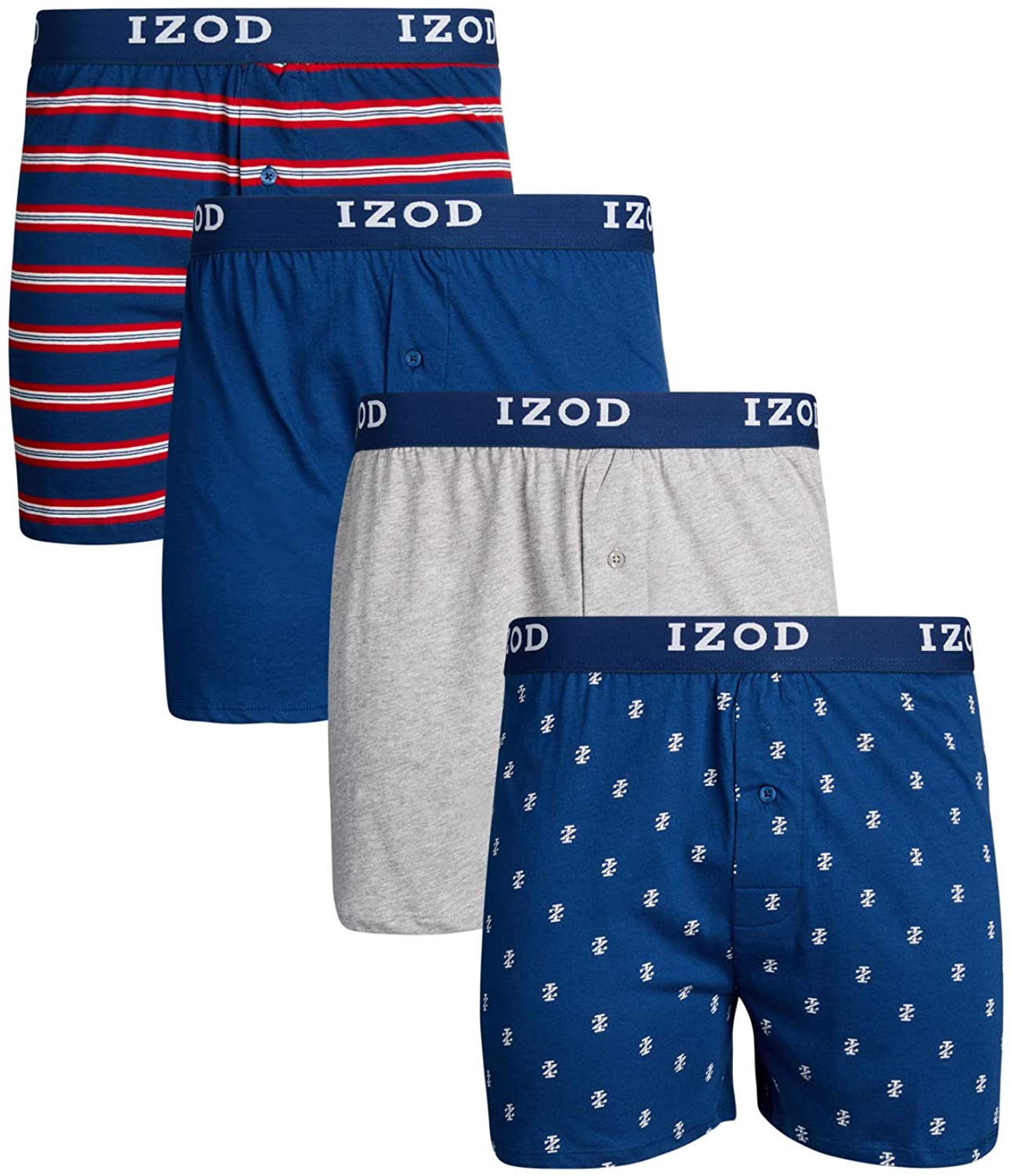 Izod Mens 4pk Knit Boxer Online promotion With the latest design