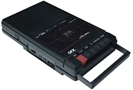 QFX RETRO-39 Shoebox Tape Recorder with USB Player : : Electronics