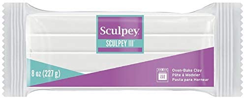  Sculpey Art Clay III, 2-Ounce, Translucent