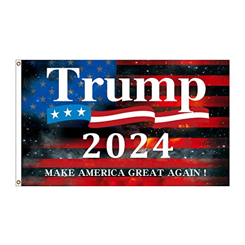 Wholesale Trump 2024 Flag Make America Great Again Flag 3x5 ft Double