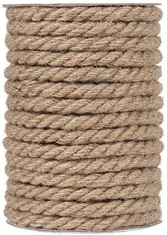  3MM 328Feet Natural Jute Twine String, Rope Cord for