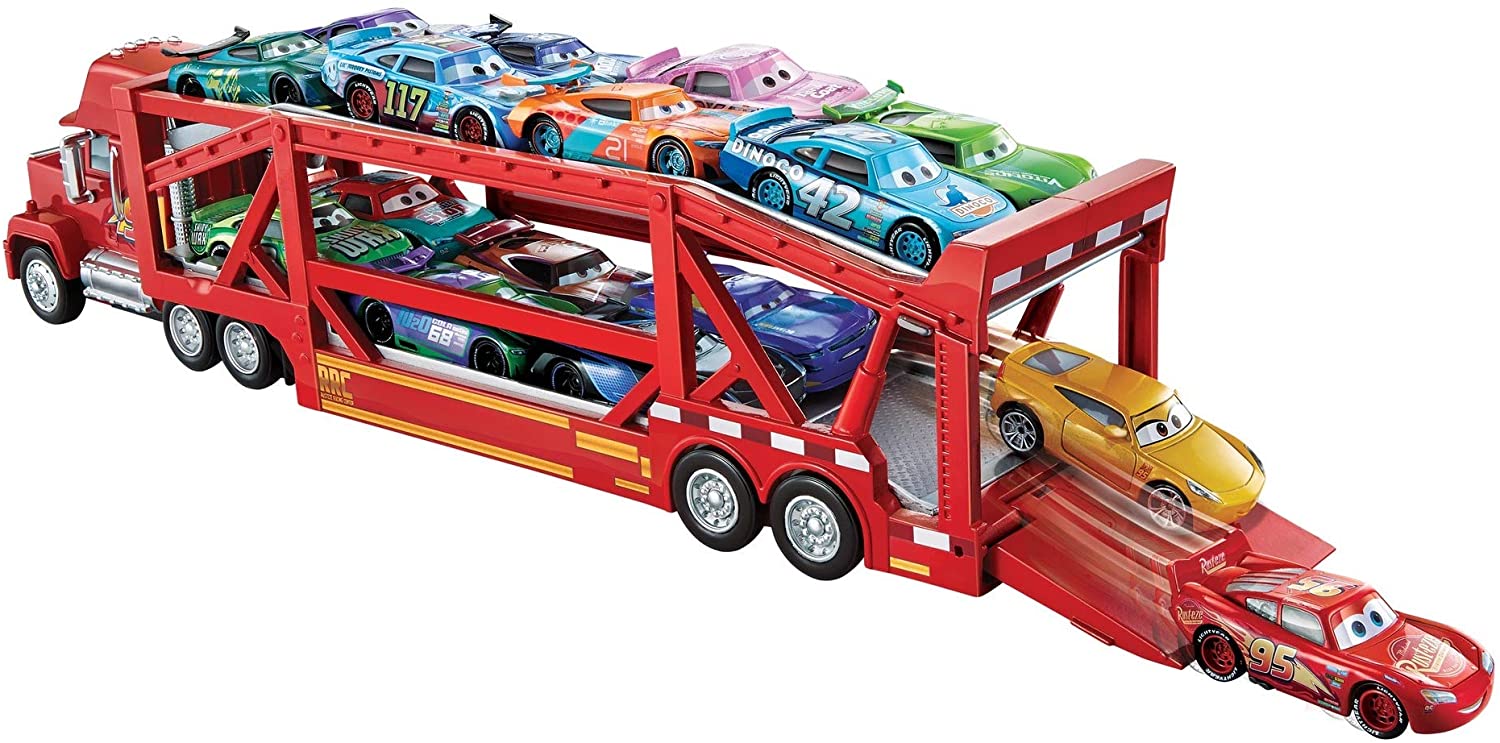 Wholesale Disney Cars Toys Pixar Cars Mack Transporter Playset