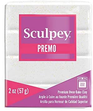 Sculpey Premo Art Clay, White Translucent