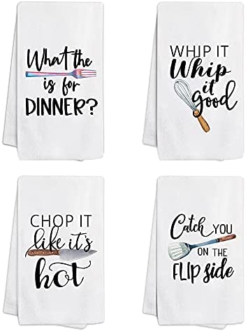 Wholesale pinata Funny Kitchen Towels and Dishcloths Sets of 4 -  Housewarming Gifts for New Home - Kitchen Towels with Sayings - Kitchen  Dish Towels for Drying Dishes - Tea Towels, Hand