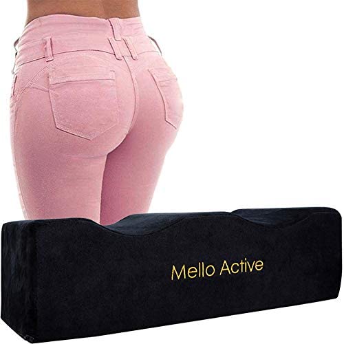 Brazilian Butt Lift Pillow ? Dr. Approved for Post Surgery Recovery Seat ?  BBL Foam Pillow + Cover Bag Firm Support Cushion Butt Support Technology -  Pink 