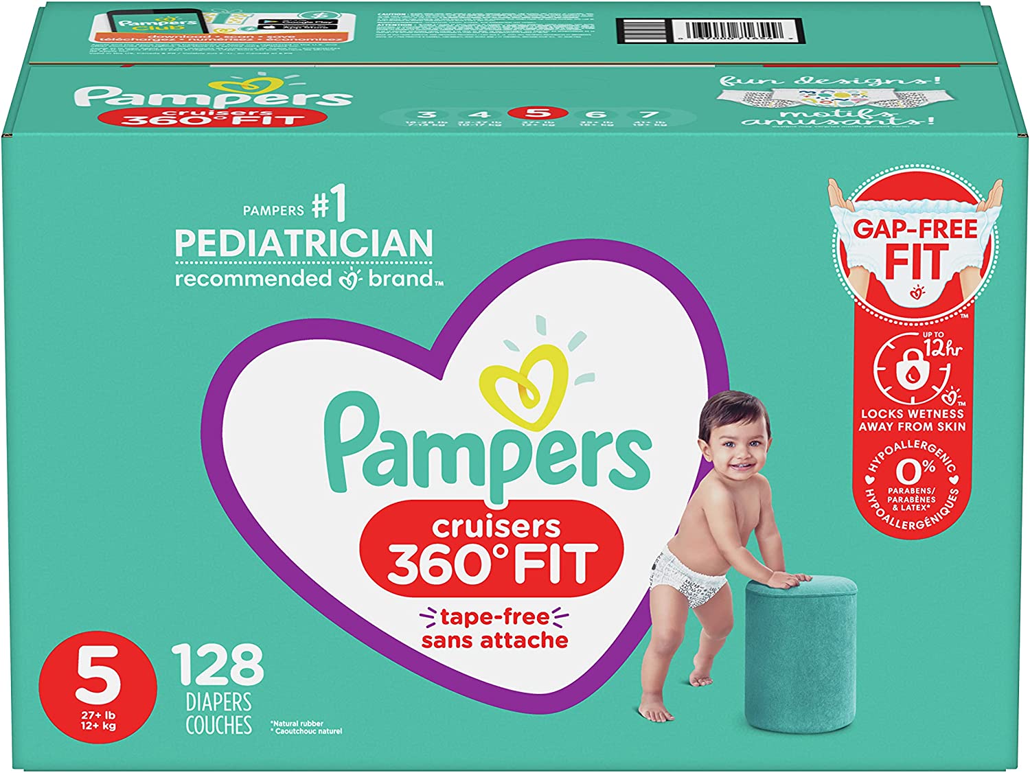 Wholesale Pampers Diapers Pull On Cruisers 360° Fit Disposable Baby ...