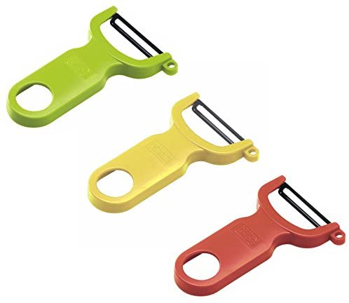 TACGEA Vegetable Peeler for Kitchen, Potato Peelers for Fruit Straight Blade, Durable Non-Slip Handle, Set of 2