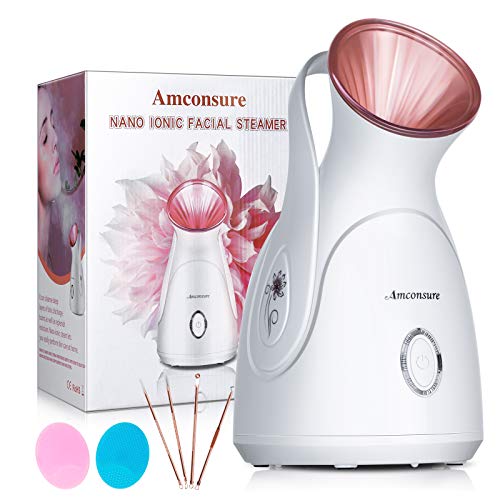 Fancii Nano Ionic Facial Steamer Hot & Cool with Aromatherapy and 6 Spa Settings