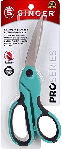 LIVINGO 8 Professional Heavy Duty Tailor Fabric Scissors, Dressmaker  Sewing Classic Stainless Steel Ultra Sharp Forged Shears, Bent