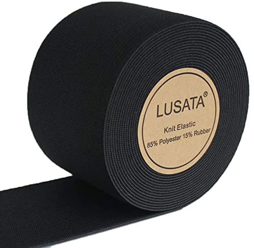 Mr. Pen- Elastic Band 0.6 11 Yards Black Elastic Band for Sewing Black Elastic  Band Elastic Straps Stretch Elastic for Sewing Fabric Elastic Band  Waistband Elastic