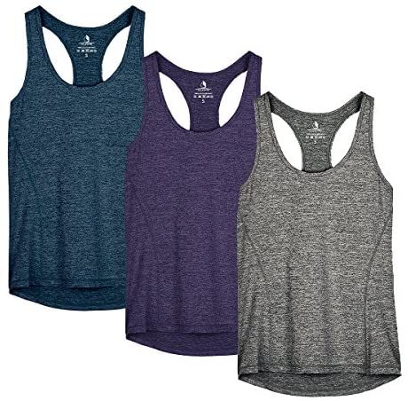 YYV Women's Workout Tank Tops Lightweight Sleeveless Shirts for