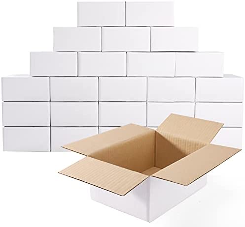 SmoothMove Classic Tape Free Moving Boxes, Small Storage Boxes