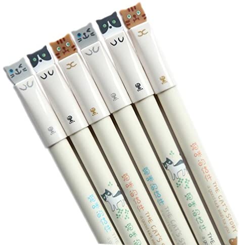  SITAKE 8 Pcs Cute Pens Kawaii Pens Fun Pens, 0.5mm