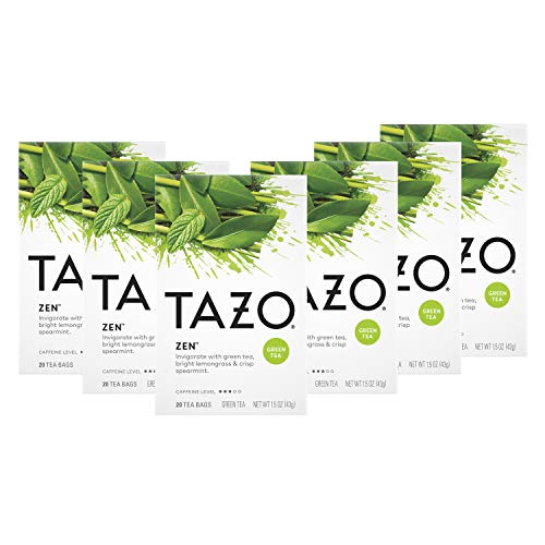  By The Cup Tazo Tea Bags Sampler Variety Gift Box with By The  Cup Honey Sticks, 10 Different Flavors, 20 Count : Grocery & Gourmet Food