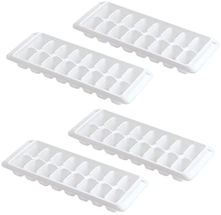 Rubbermaid Plastic Ice Cube Trays, Blue, 2 Pack FG2879RDPERI