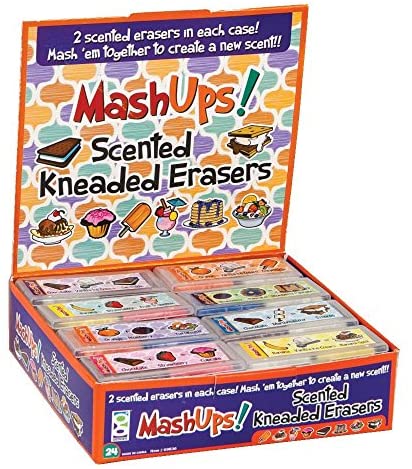 Mash Ups Scented Kneaded Putty DIY New Scent Erasers : 8pcs