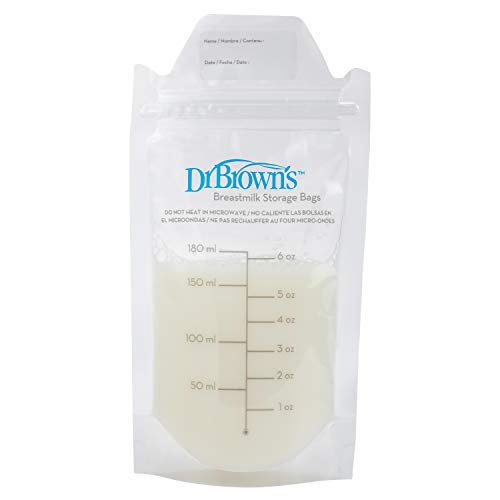 No Leak Momcozy Silicone Breastmilk Storage Bags, Reusable Breastmilk Bags,  8.5oz/250ml 5Pcs 