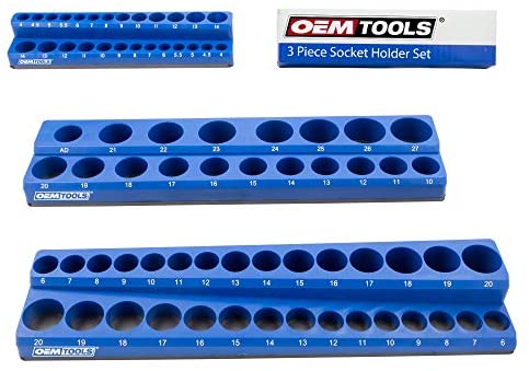 Wholesale OEMTOOLS 22486 3 Piece Magnetic Socket Organizers
