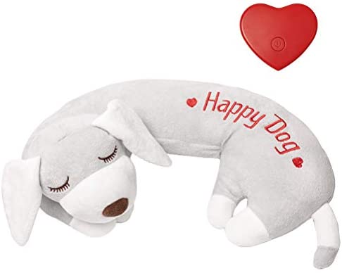 dog anxiety heartbeat toy