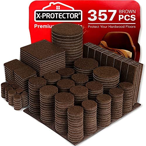 Furniture Sliders for Carpet X-Protector Best 8-Pack 4 3/4 inch Heavy Moving