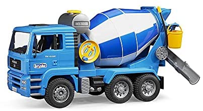 Realistic construction truck cement mixer for impersonation 
