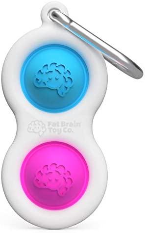 TOP TRENZ Poppies Mega Pop Mini OMG Pop Fidgety Bubble Fidget Toy Stress  Relief Anxiety 4.5inch (Butterfly) One Size