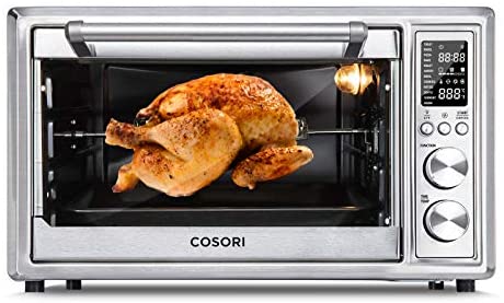 COSORI CO130-AO Oven Air Fryer with Accessories - Silver for sale online