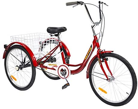 Wholesale Adult Tricycles Seven Speed, Multiple Speeds, 24-inch 3 ...