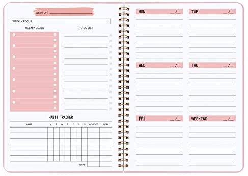 Forvencer 2024 Planner, Daily Weekly & Monthly Planner 2024-2025, 12 Months  Calendar Agenda Planner Organizer Notebook, Simplified Portable Schedule