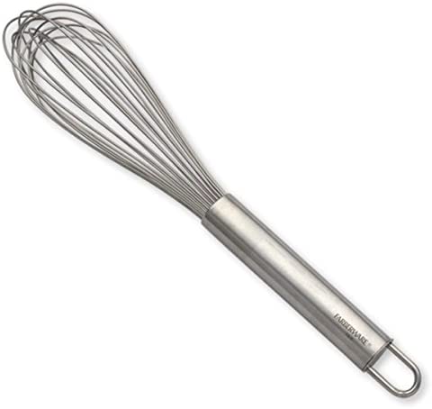 NileHome Whisk Flat Whisks Commercial Stainless Steel & Silicone