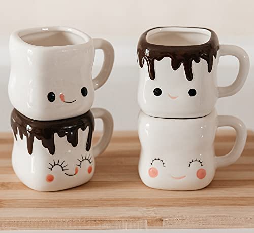 Simple Modern Coffee Mug Milk Couple Gifts Cappuccino Cups With Handle  Ceramic Drinks Cup For Coffee, Latte, Cappuccino, Tea, Cocoa, Cereal, Hot  Chocolate Coffee Mug (Color : 11, Size : 270ml)