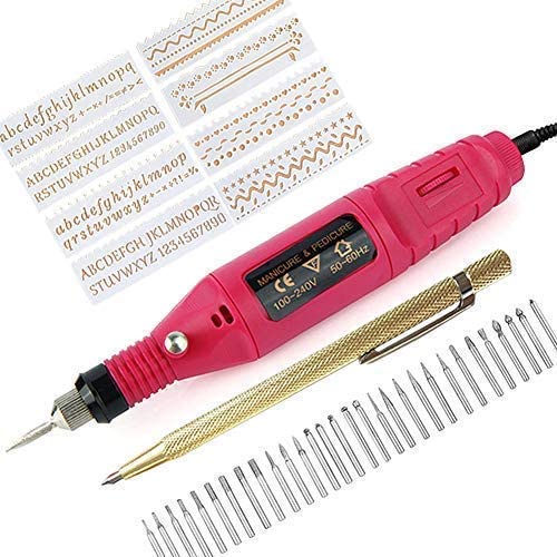 120 Volt Electric Hand Vibrating Hobby Etching Glass Metal Jewelry Power  Tool Engraver